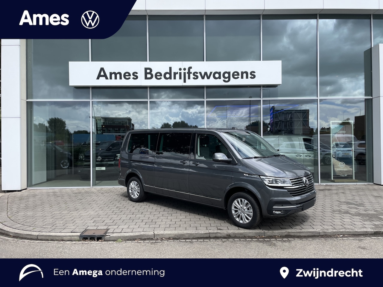 Volkswagen Transporter Caravelle - 2.0 TDI L2H1 32 DC Caravelle Highline | Led | Digital cockpit | Leer | Schuifdeuren elektr - AutoWereld.nl