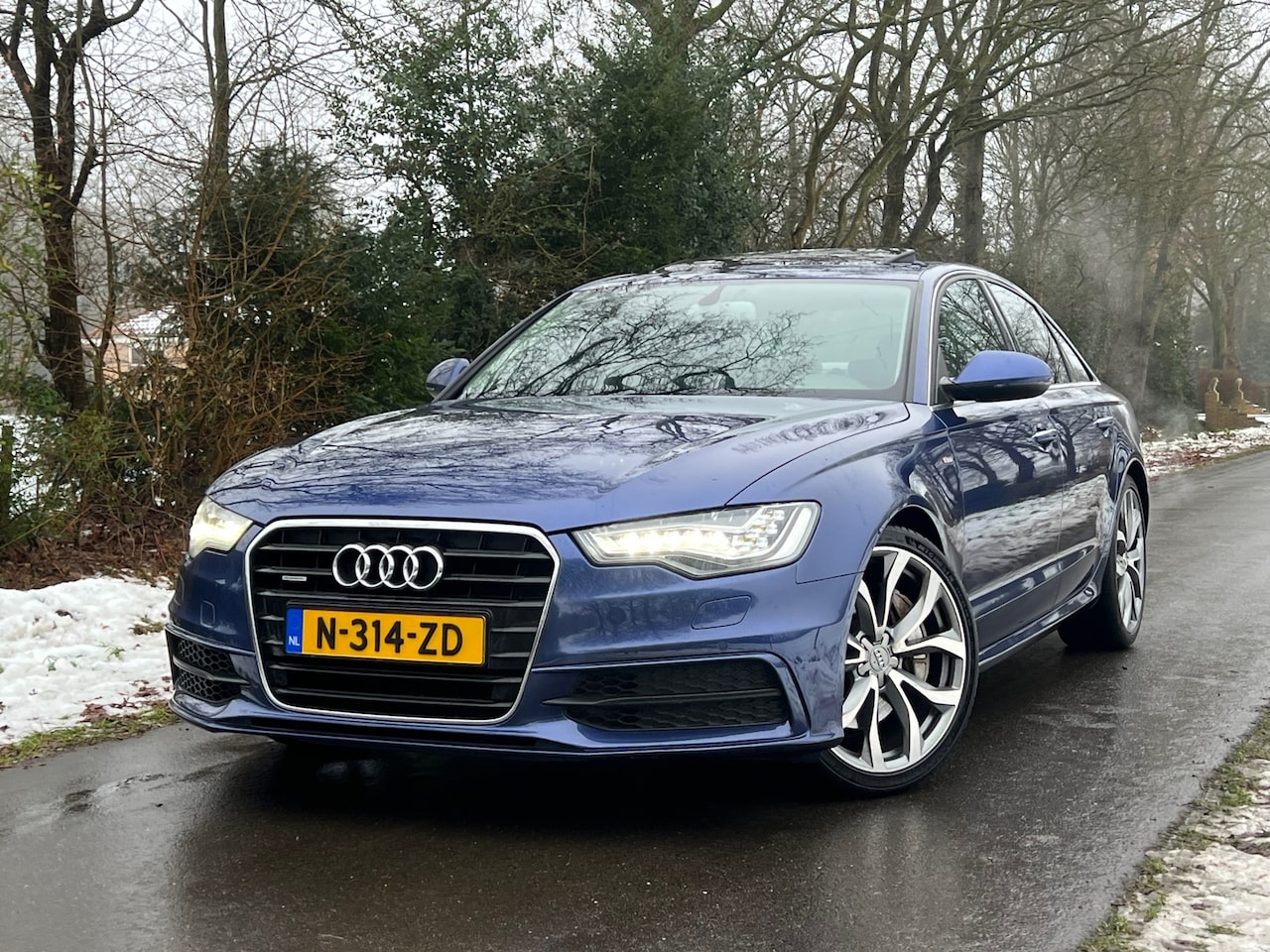 Audi A6 - 3.0 TFSI quattro S-Line | Schuif/Kanteldak + Lederbekleding + Camera + Cruise + Clima Nu € - AutoWereld.nl