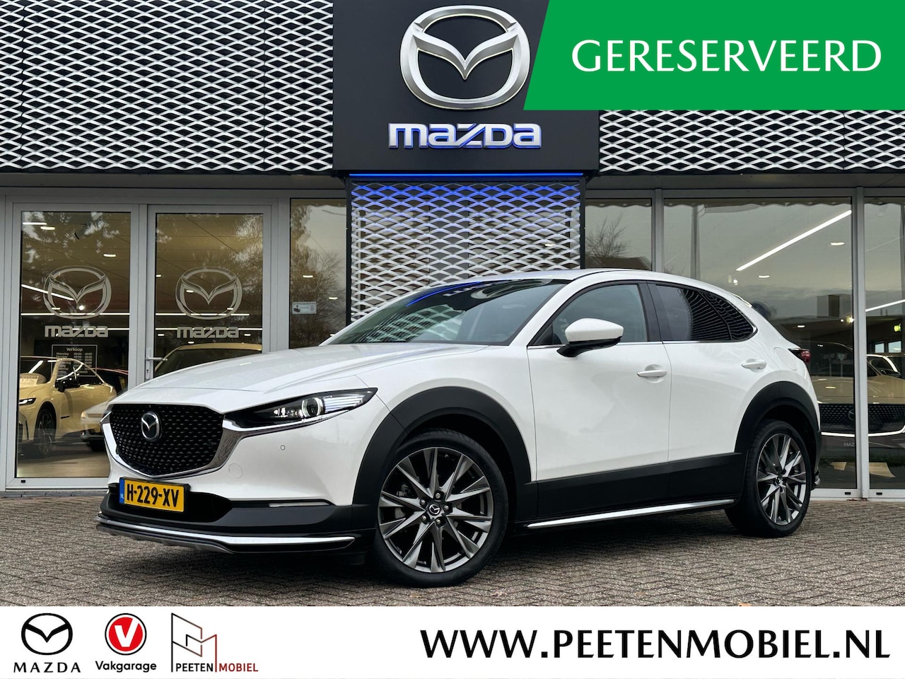 Mazda CX-30 - 2.0 e-SkyActiv-X M Hybrid Luxury AUTOMAAT | SCHUIFKANTELDAK | 360 CAMERA | AFNEEMBARE TREK - AutoWereld.nl