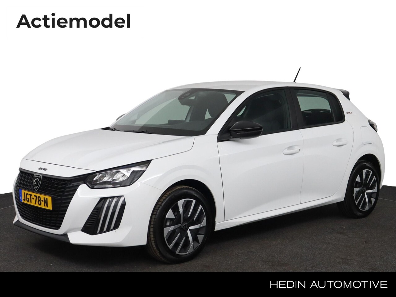 Peugeot 208 - 1.2 Hybrid 110 e-DCS6 Style Automaat | Nieuw uit voorraad | Navigatie via App | Airco | Cr - AutoWereld.nl