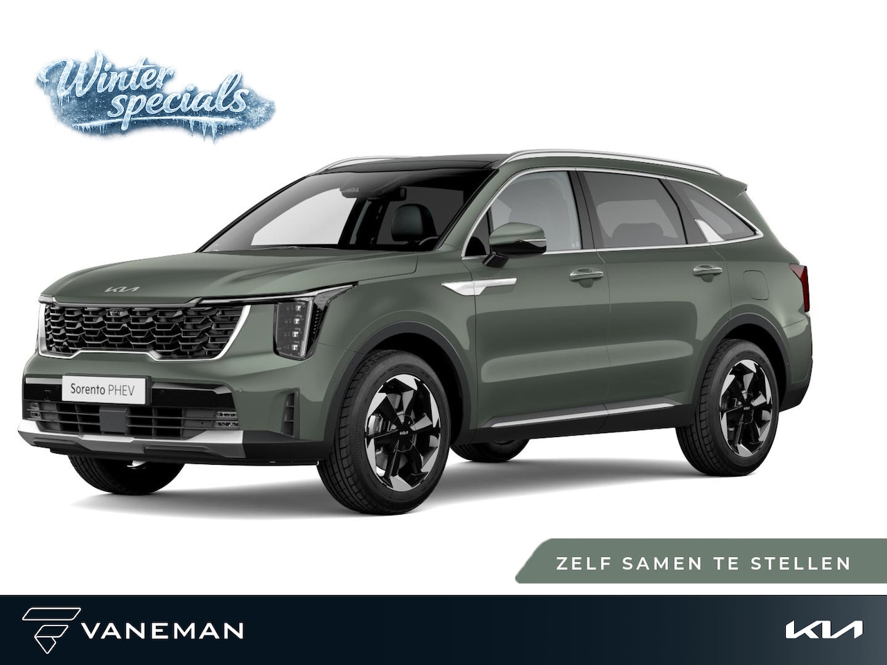 Kia Sorento - 1.6 T-GDi Plug-in Hybrid 4WD ExecutiveLine 6p. | Luxe lederen bekleding | Zelf samenstelle - AutoWereld.nl