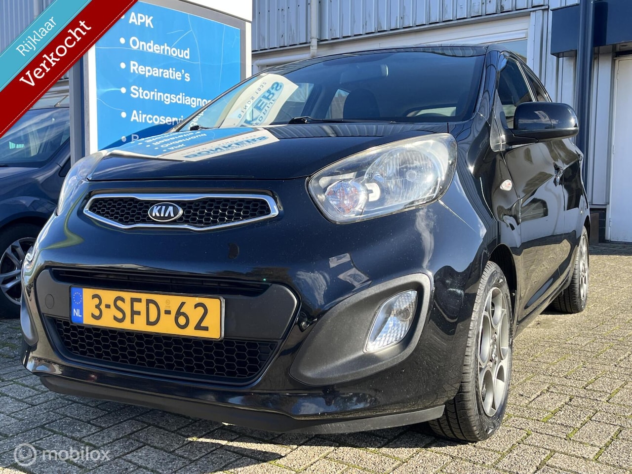 Kia Picanto - 1.0 CVVT airco/trekh/lm velgen/android systeem - AutoWereld.nl