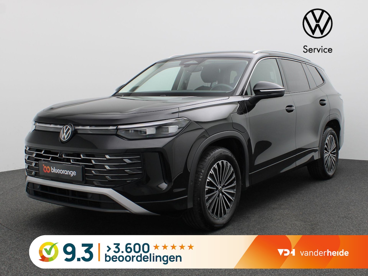 Volkswagen Tayron - 1.5 eHybrid Elegance 204PK DSG SOH 97,7%, Trekhaak, Massage, Matrix LED-Verlichting, 360gr - AutoWereld.nl