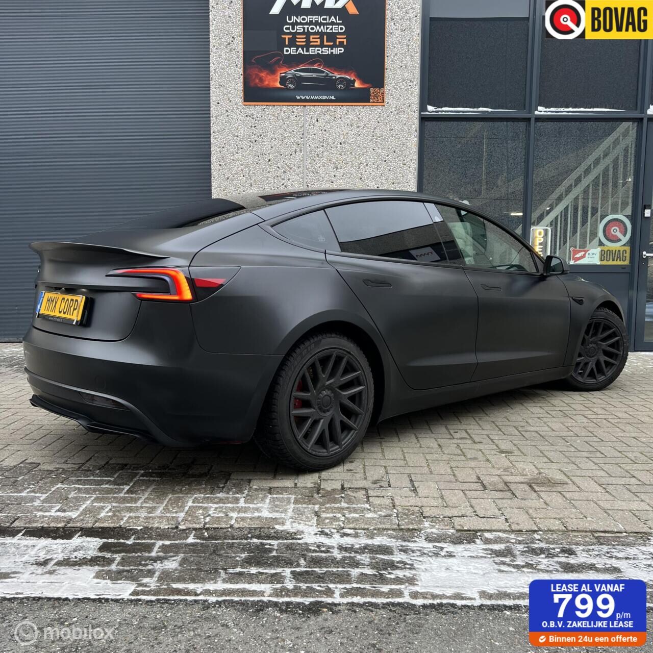 Tesla Model 3 - Performance + PILLAR DELETE + TINTED RAMEN - AutoWereld.nl
