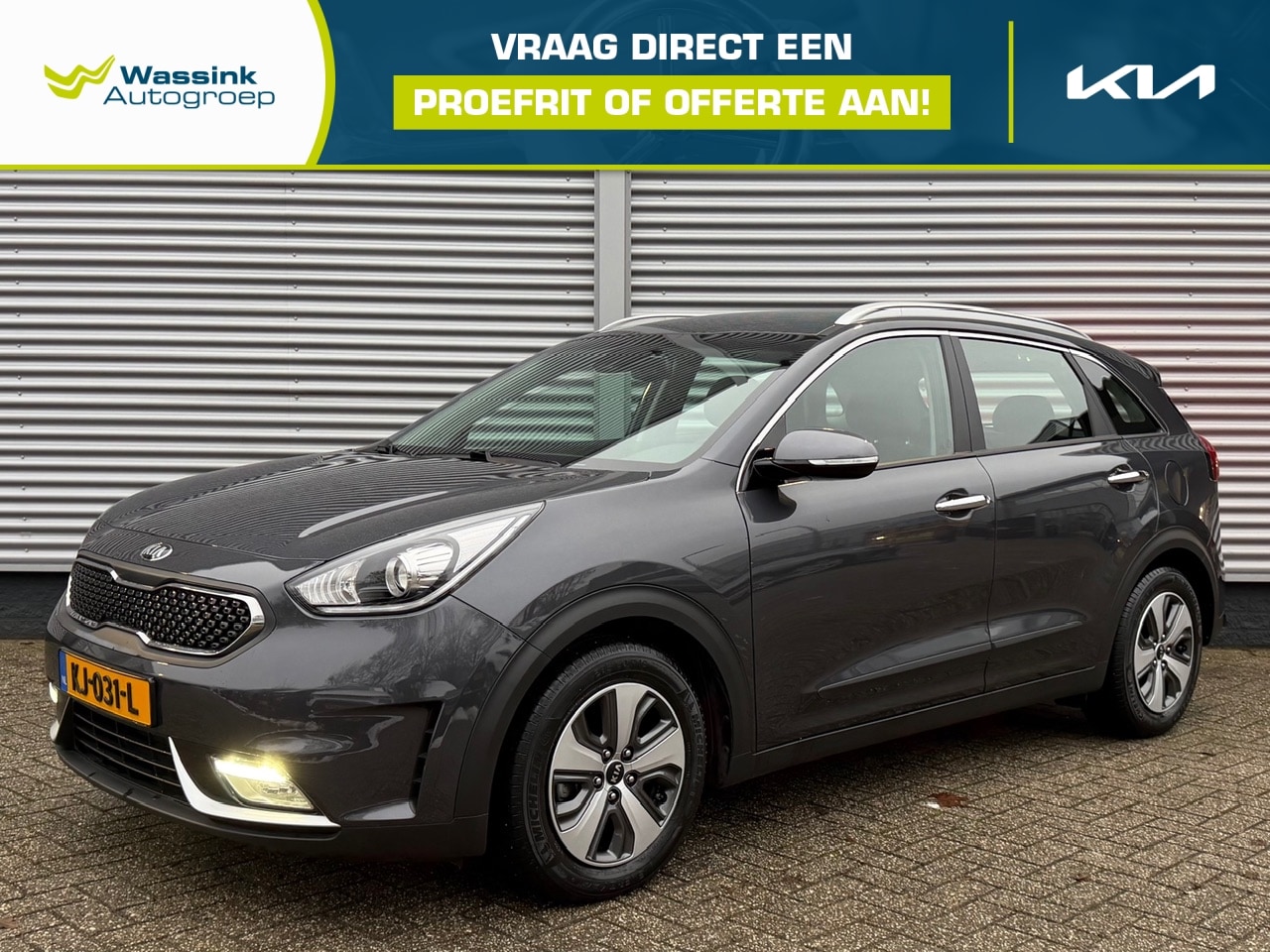 Kia Niro - 1.6 GDi Hybrid 141pk DCT6 First Edition | Navigatie | Climate Control | Camera | - AutoWereld.nl