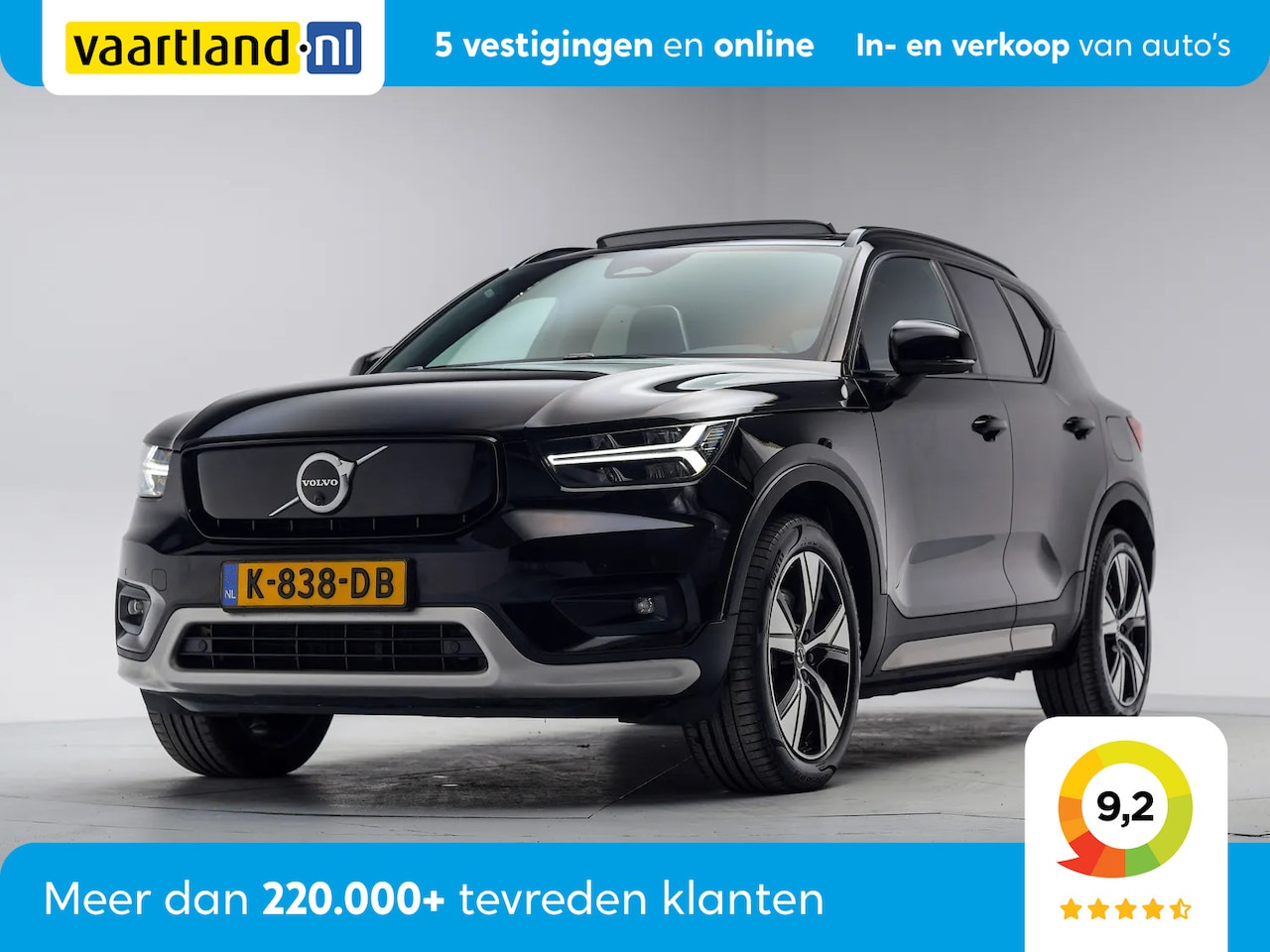 Volvo XC40 - P8 AWD R-Design Styling Pack 3 fase [ Panorama Harman/Kardon Trekhaak ] - AutoWereld.nl