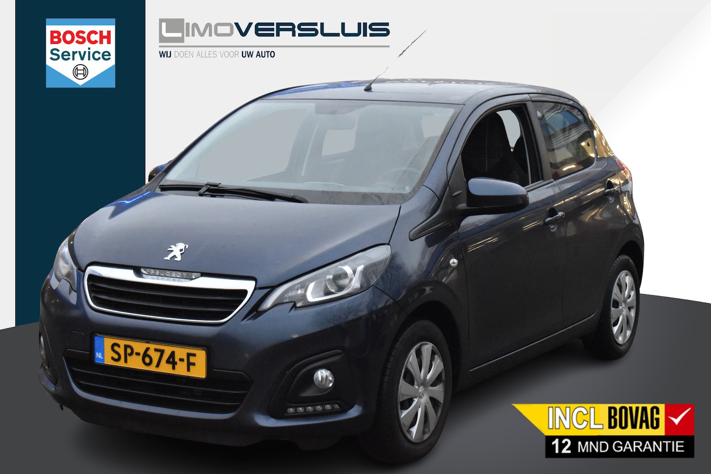 Peugeot 108 - 1.0 e-VTi Active Automaat | Airco | 100% Onderhouden | 22.000KM! | 12 mnd BOVAG garantie | - AutoWereld.nl
