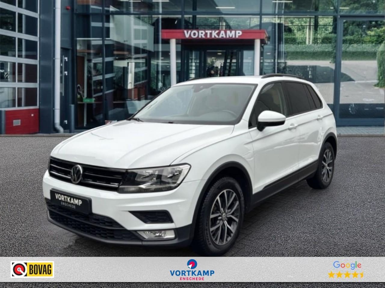 Volkswagen Tiguan - 1.4 TSI TRENDLINE TREKHAAK/CAMERA/CRUISE/STOELVERW - AutoWereld.nl