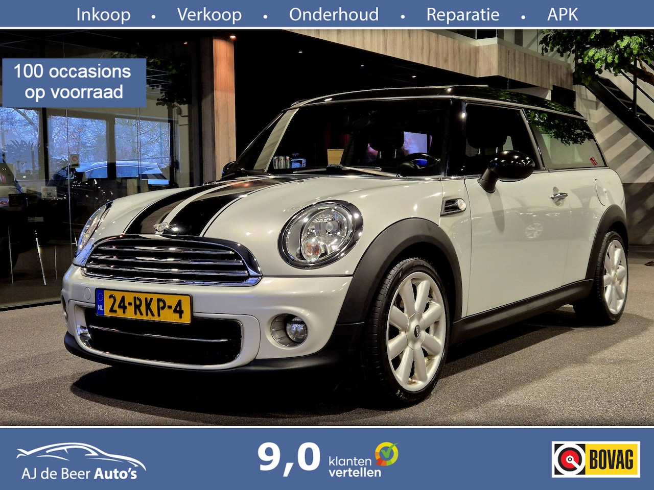 MINI Clubman - Mini 1.6 Cooper Business Line Panorama | Automaat | Airco - AutoWereld.nl
