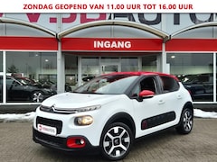 Citroën C3 - 1.2 PURETECH AUT. 110PK SHINE+ LED LEER NAVI CAMERA CARPLAY AIRCO LMV PDC