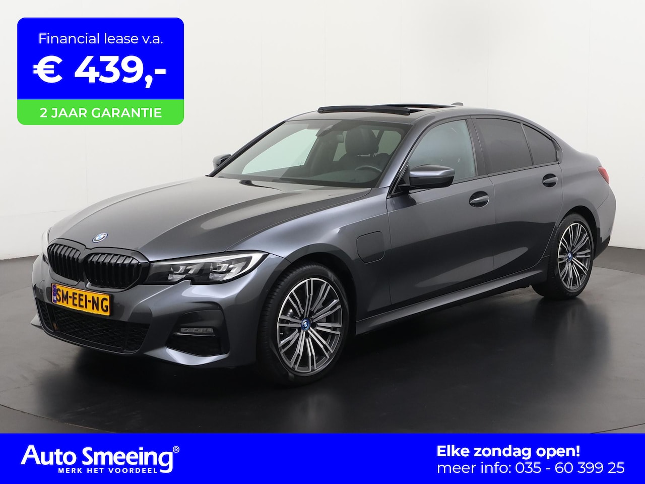 BMW 3-serie - 330e M Sport Shadow | Schuifdak | Camera | Trekhaak | Zondag Open! - AutoWereld.nl