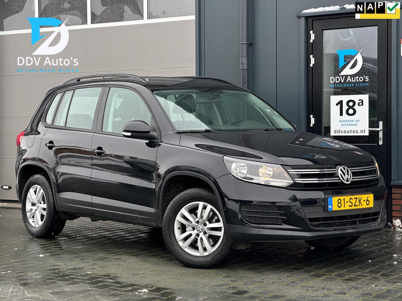 Volkswagen Tiguan - 1.4 TSI|2012|NAP|Dealer|1e eig|PDC|Trekhaak|Navi|Cruise - AutoWereld.nl