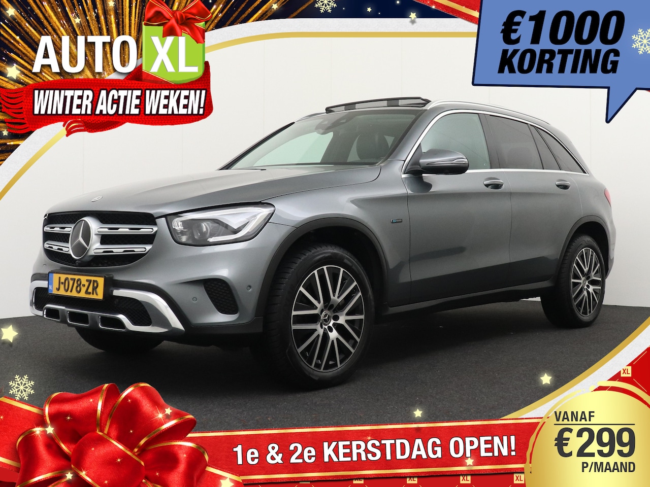 Mercedes-Benz GLC-klasse - 300e Luxury Pano-dak Digi.Dash Ad.Cruise Trekhaak - AutoWereld.nl