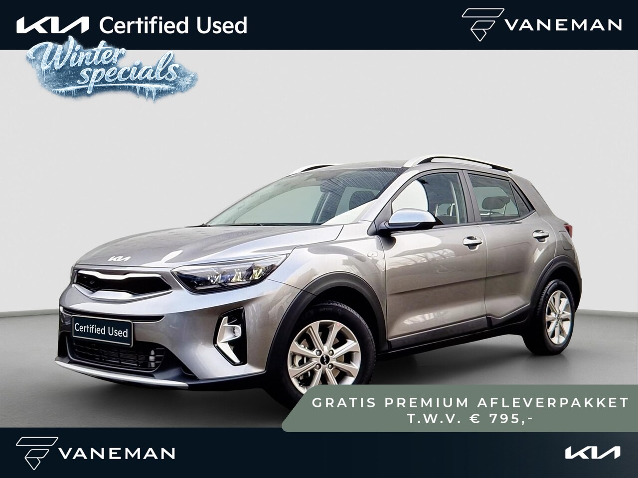 Kia Stonic - 1.0 T-GDi MHEV DynamicLine | Clima | Parkeersensoren | Camera | - AutoWereld.nl