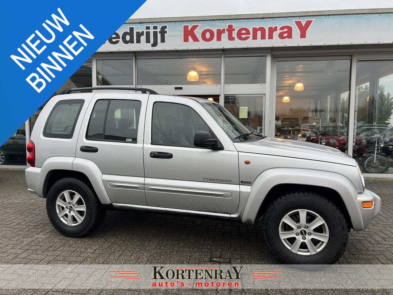 Jeep Cherokee - 3.7i V6 Limited 4x4, NAP, nw APK,nieuwe Banden, Vol leder, Enz enz!! - AutoWereld.nl