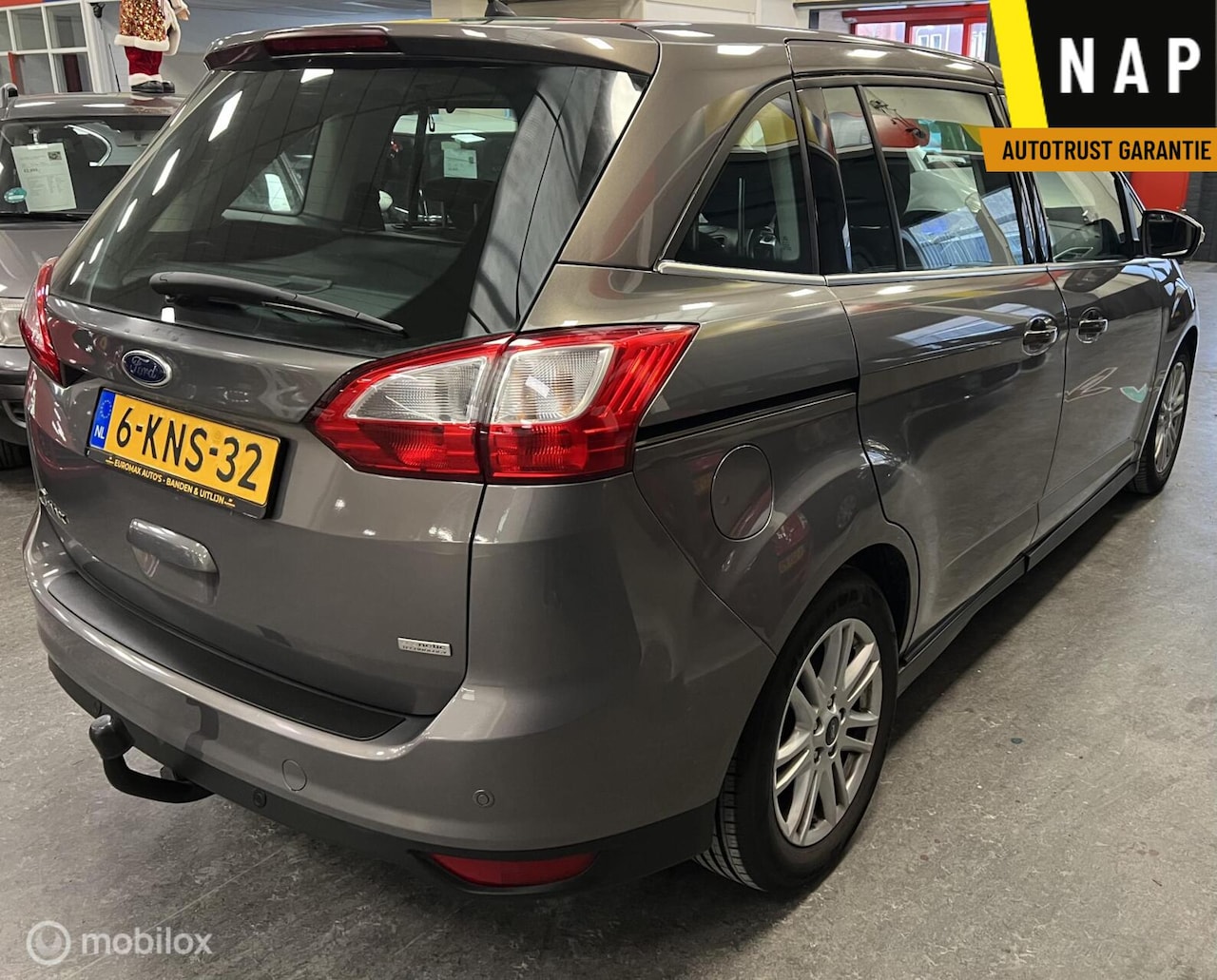 Ford Grand C-Max - 1.0 EcoBoost NAP-Distr. riem v.v.- Garantie - AutoWereld.nl