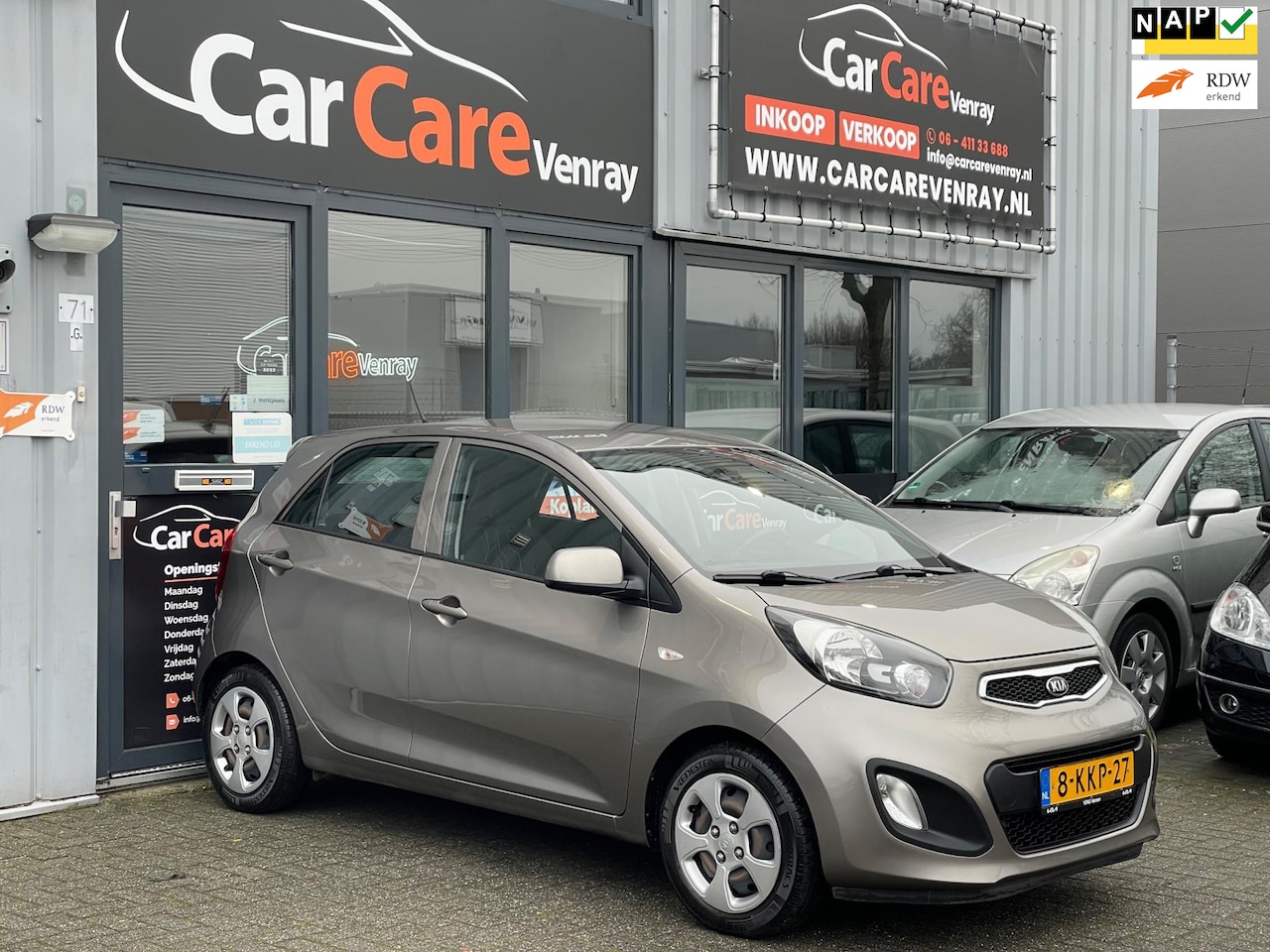 Kia Picanto - 1.0 CVVT ISG Comfort Pack|APK02-2027|NAVIGATIE|NAP|AIRCO|DEALERONDERHOUDEN| - AutoWereld.nl