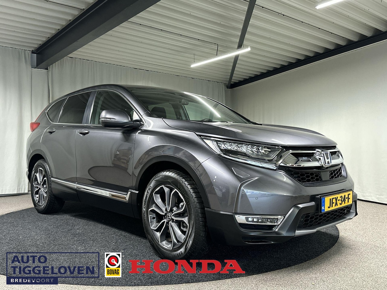 Honda CR-V - 2.0 Hybrid Elegance Automaat | Navi | LED | Camera - AutoWereld.nl