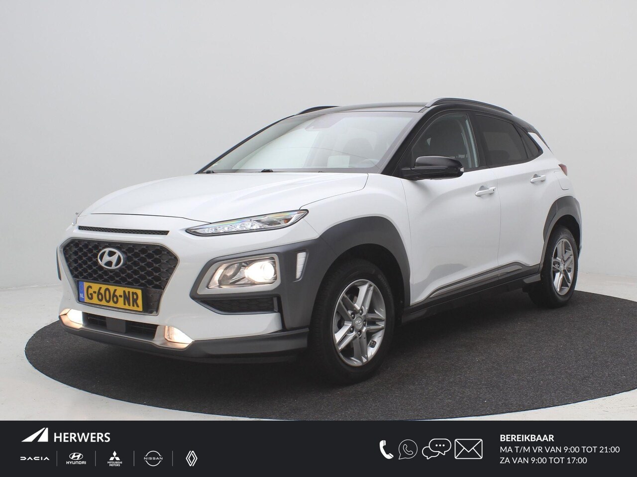 Hyundai Kona - 1.0 T-GDI Fashion / HUD Display / Cruise Control / Climat control Airco / / 1ste Eigenaar - AutoWereld.nl