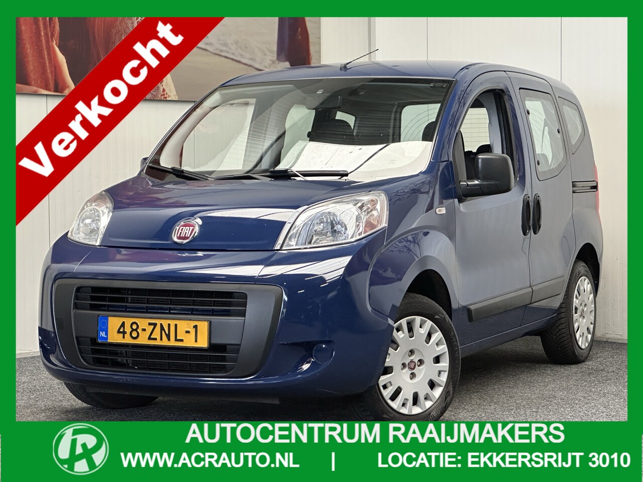 Fiat Qubo - 1.4 NAT.POW. ACTUAL AIRCO ELEKTRISCHE RAMEN VOOR RADIO/CD SCHUIFDEUR RECHTS EN LINKS PDC Z - AutoWereld.nl