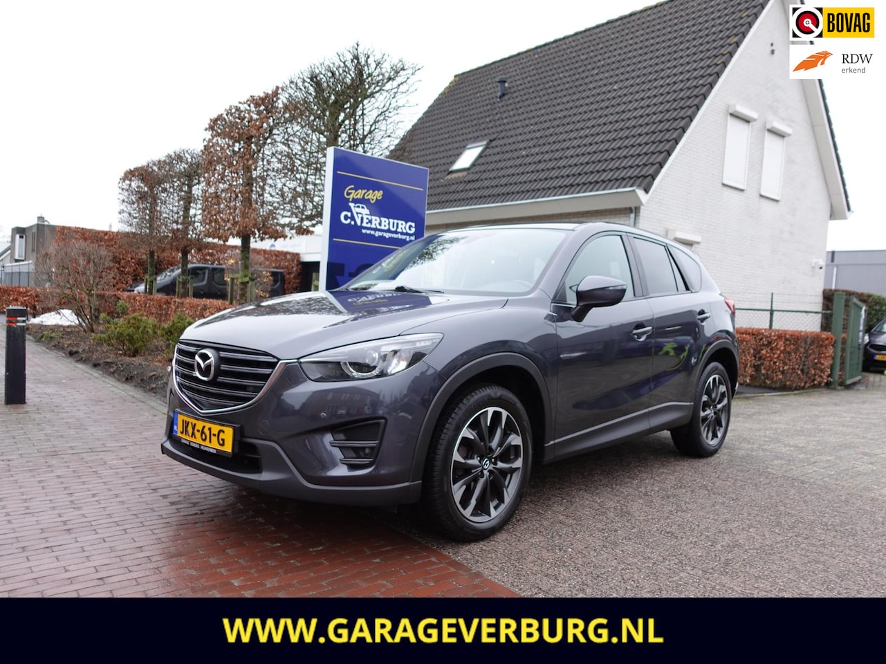 Mazda CX-5 - 2.5 SkyActiv-G 192 GT-M AWD Automaat (Navi,Camera,Cruise,Leer,Keyless,PDC,Stoelverwarming) - AutoWereld.nl