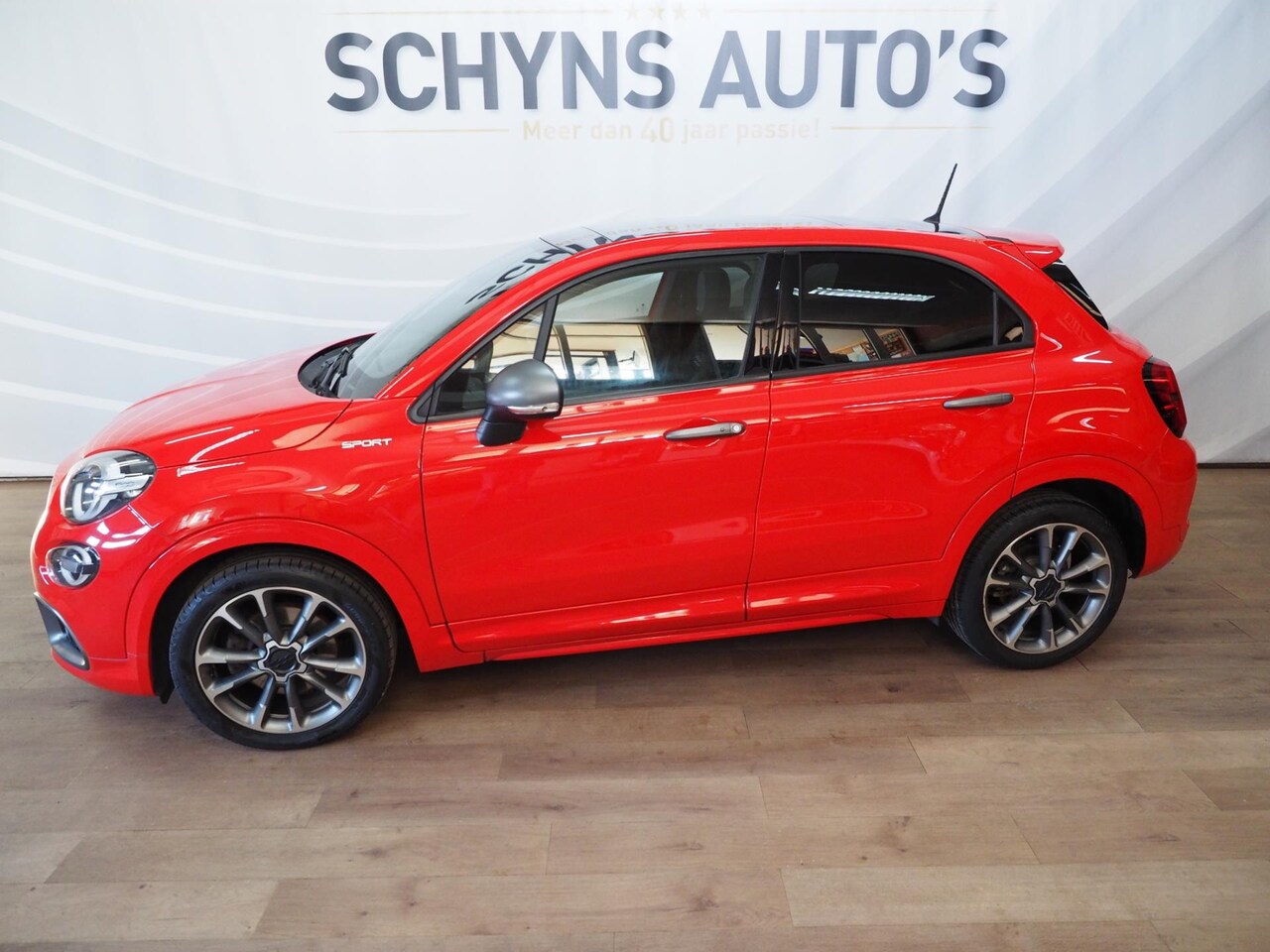 Fiat 500 X - 1.3 FireFly Turbo 150 Sport Autom./Opendak/Leder/SportEdition/Stoelverwarming/Cruisecontro - AutoWereld.nl