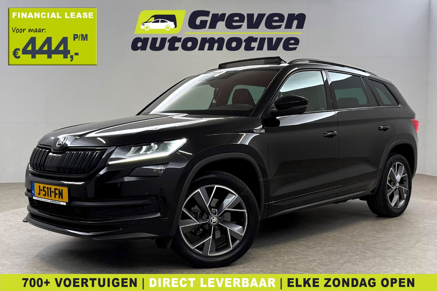 Skoda Kodiaq - 1.5 TSI Sportline Business | Pano | Virtual | Sfeer | Memory | Camera | Carplay | Trekh. | - AutoWereld.nl