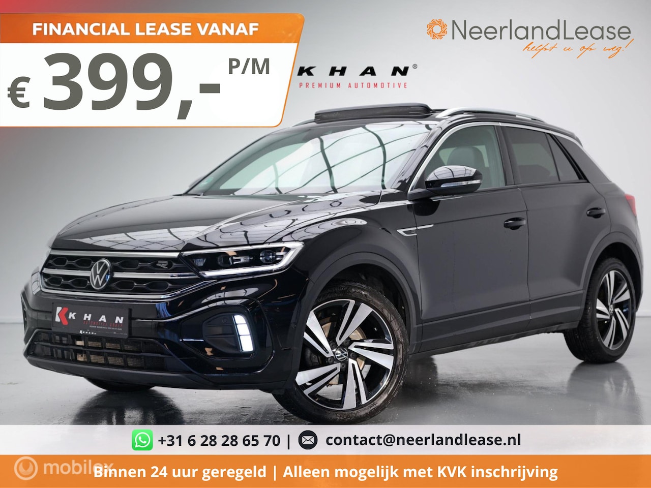 Volkswagen T-Roc - 1.5 TSI R| Zakelijk leasen vanaf €399 p/m - AutoWereld.nl