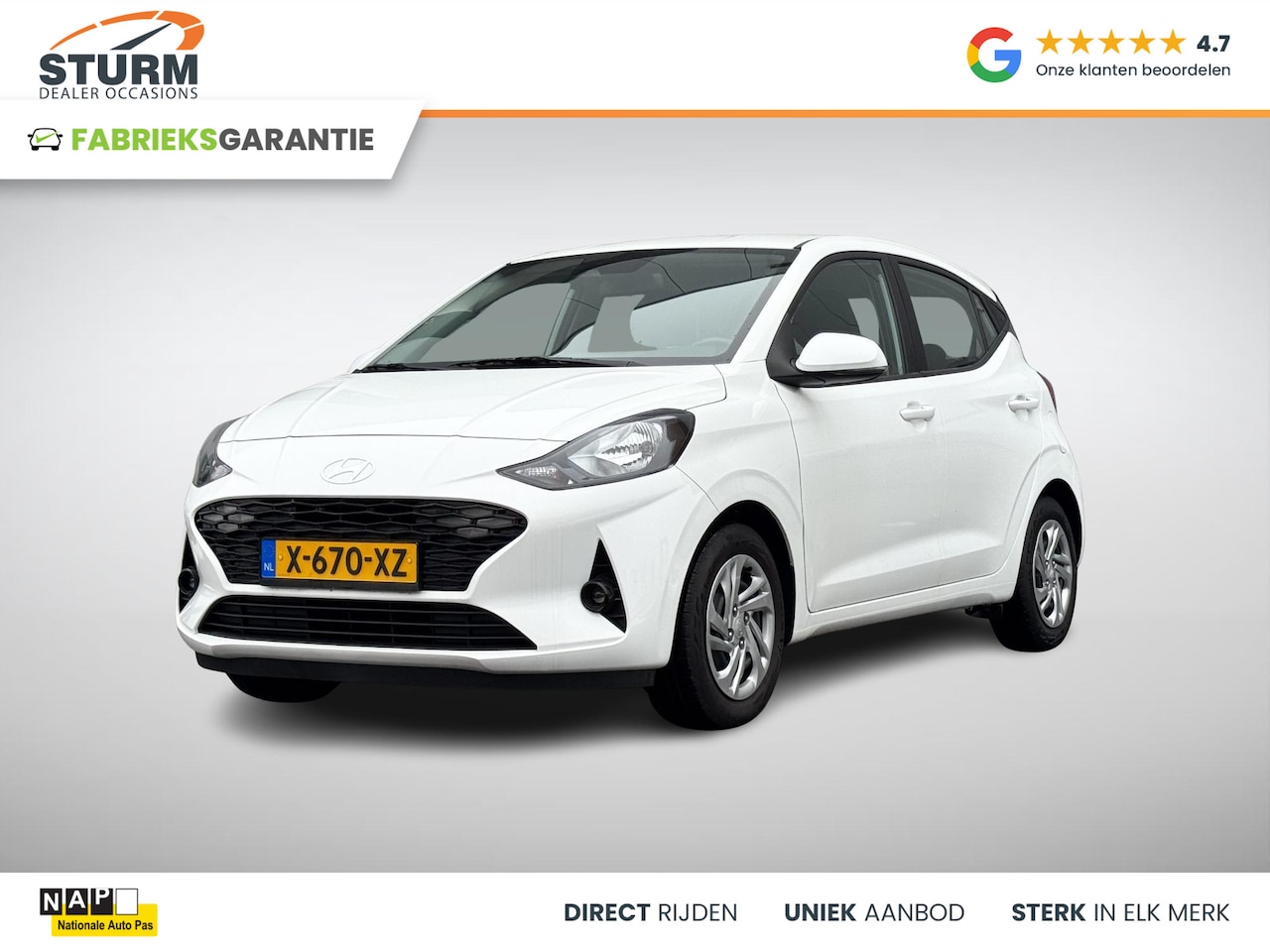 Hyundai i10 - 1.0 Comfort Smart NL-Auto, Nieuwste Model! - AutoWereld.nl