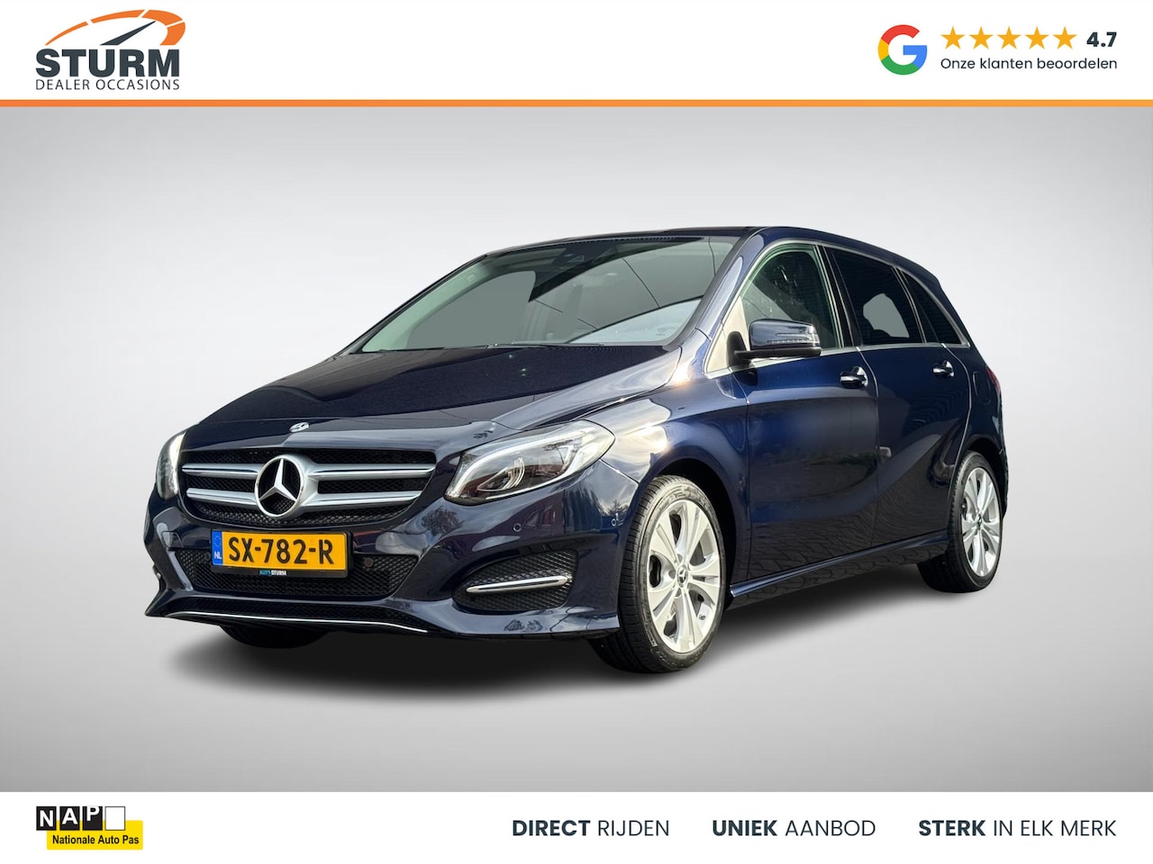 Mercedes-Benz B-klasse - 200 Ambition Automaat, NL-Auto Trekhaak Uitklapbaar! - AutoWereld.nl