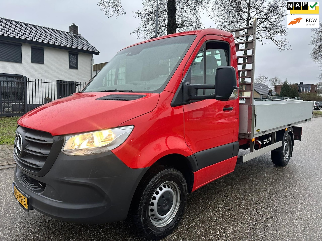 Mercedes-Benz Sprinter - 314 2.2 CDI PICK UP/ OPEN LAADBAK/ CAMERA/ NAVI/ TREKHAAK! - AutoWereld.nl