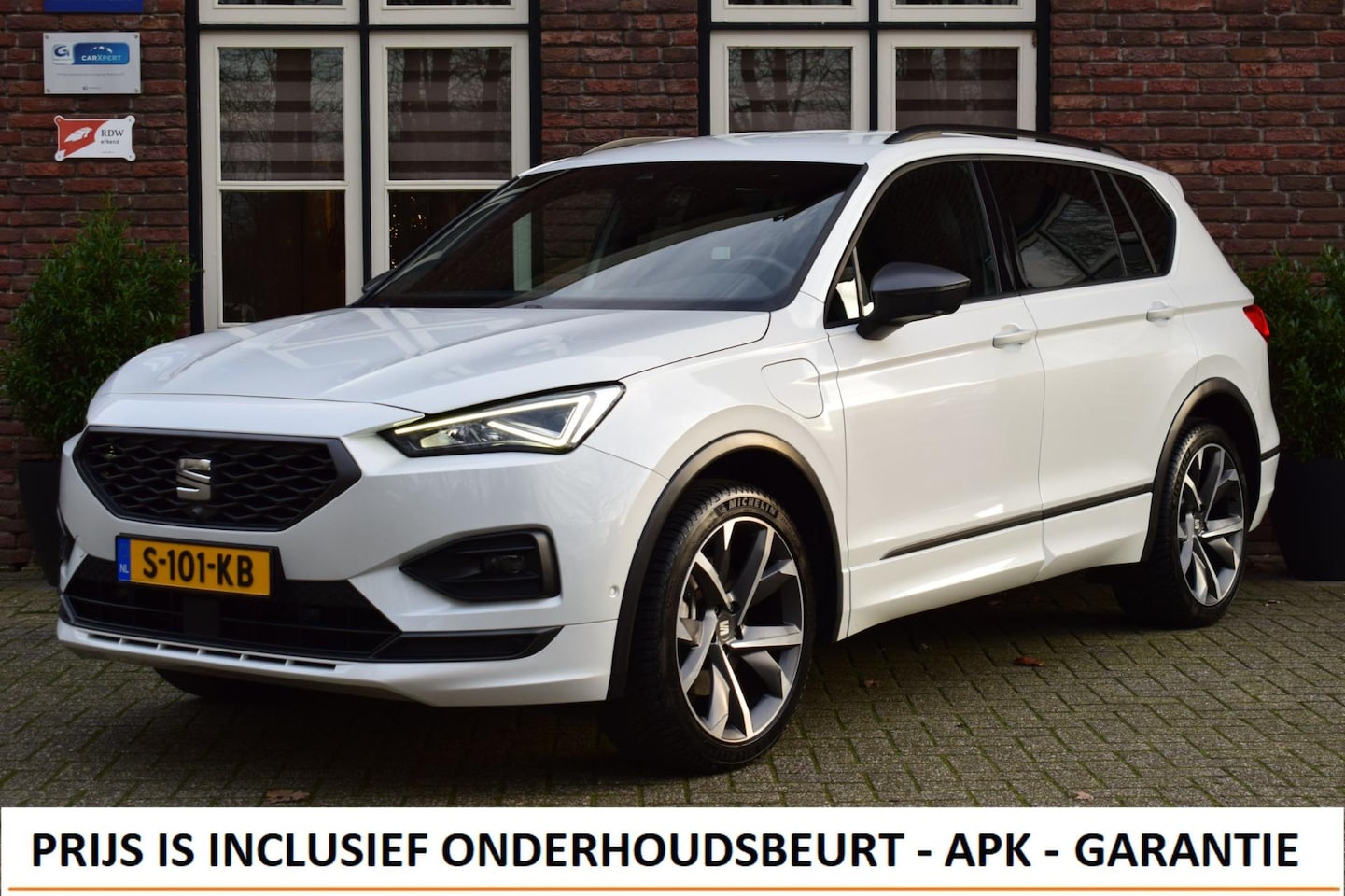 SEAT Tarraco - 1.4 TSI e-Hybrid PHEV FR Trekhaak | 360 Cam | Stoel+stuurverwarming | Keyless - AutoWereld.nl