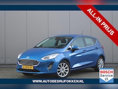Ford Fiesta - 1.0 EcoBoost Titanium | LED | Navigatie | Cruise control | Lane Assist | Lichtmetalen-Velg