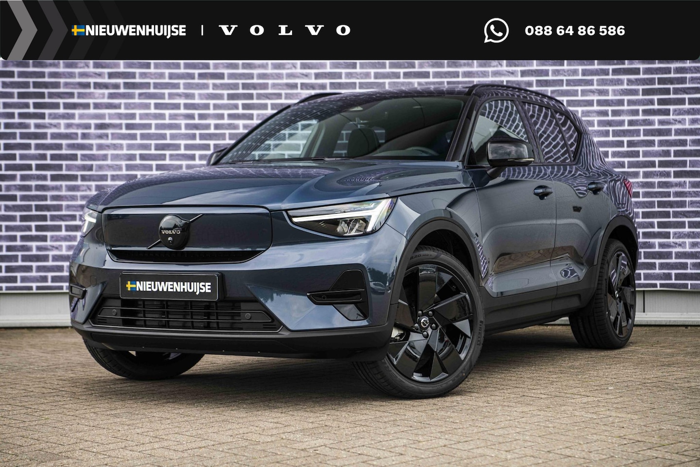 Volvo EX40 - Single Motor Extended Range Ultra Black Ed. 82 kWh | Harman Kardon audio | 20" | Schuif-/k - AutoWereld.nl