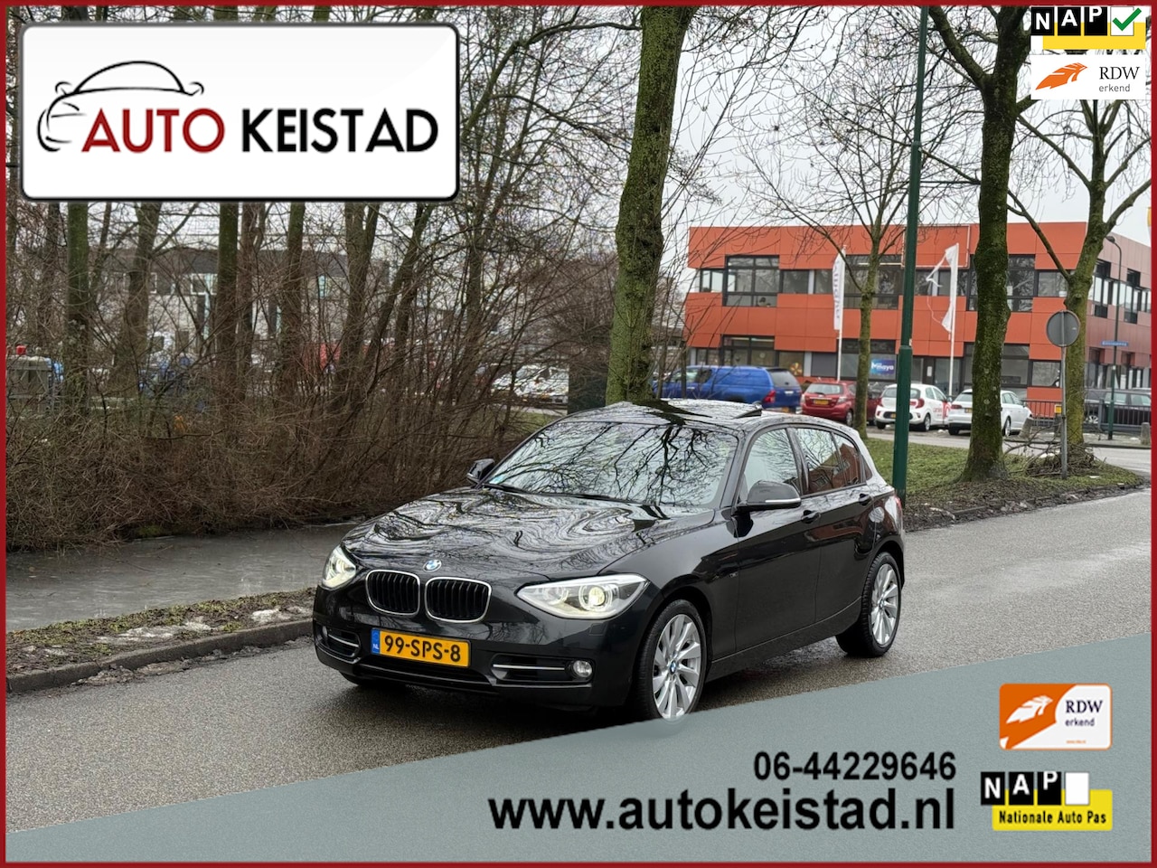 BMW 1-serie - 118i AUTOMAAT 5-DEURS LEDER/XENON/SCHUIFDAK! SUPER STAAT! - AutoWereld.nl
