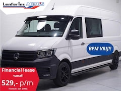 Volkswagen Crafter - 2.0 TDI 140 pk L4H3 Dubbel Cabine 6p Airco, Cruise control, 17" LMV, Treeplanken, PDC V+A