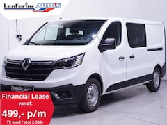 Renault Trafic - 2.0 DCi 170 pk L2 Dubbel Cabine Aut. BPM vrij Navi 2x Schuifdeur, LED Koplampen, PDC achte