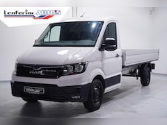 MAN TGE - 2.0 TDI 140 pk L4 Pick Up / Open Laadbak Airco, Apple Carplay, Cruise Control, Geveerde St