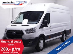 Ford Transit - 2.0 TDCi 130 pk L4H3 Trend Navi, Camera Airco, Cruise Control, Lane&Side Assist, PDC V+A,