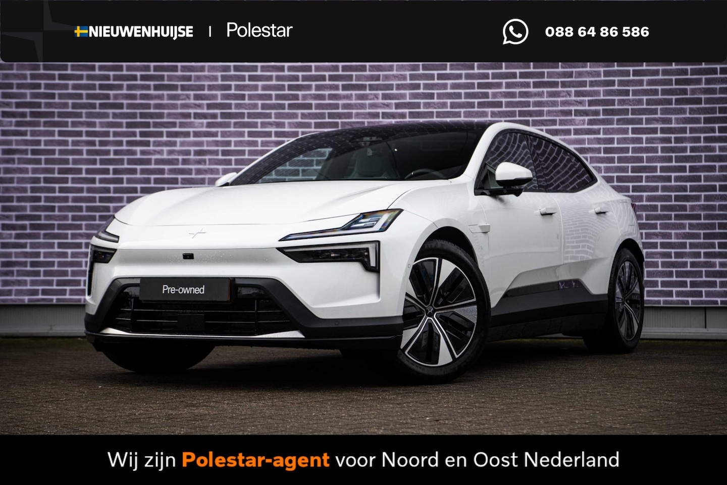 Polestar 4 - Long Range Single motor 100 kWh | Pilot | Plus | Tailored Knit | 22 kW lader | Harman Kard - AutoWereld.nl