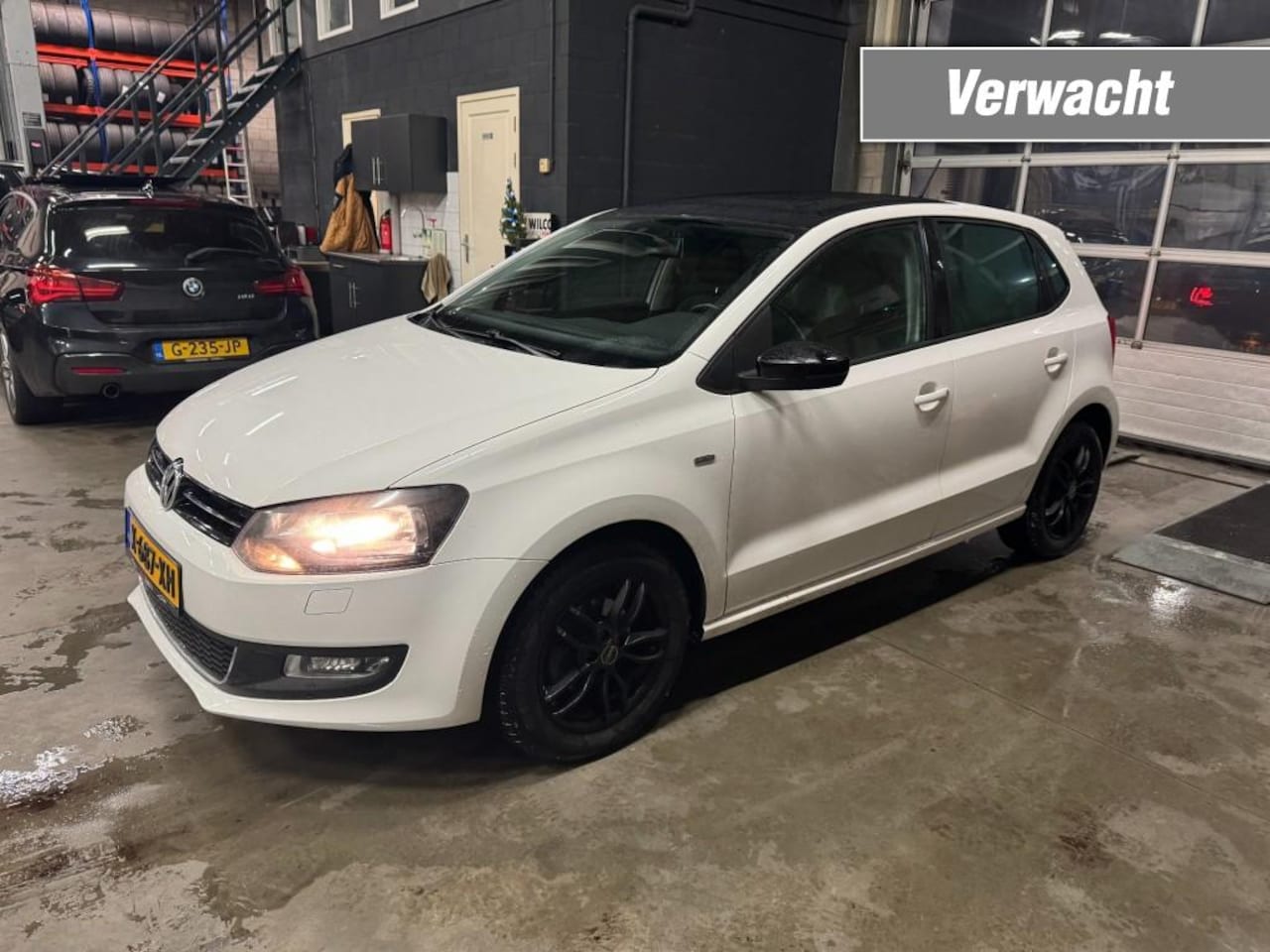 Volkswagen Polo - 1.2i-12v 5drs SportLine, Pano Schuifdak,Cruise,Pdc,Stoelverw,Airco - AutoWereld.nl