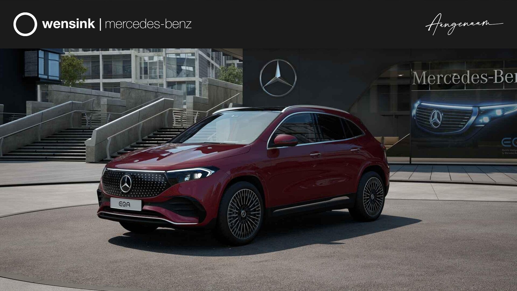 Mercedes-Benz EQA - 250+ Business Solution AMG 71 kWh | Panoramaschuifdak | Leder | Head-up | Burmester | Wint - AutoWereld.nl