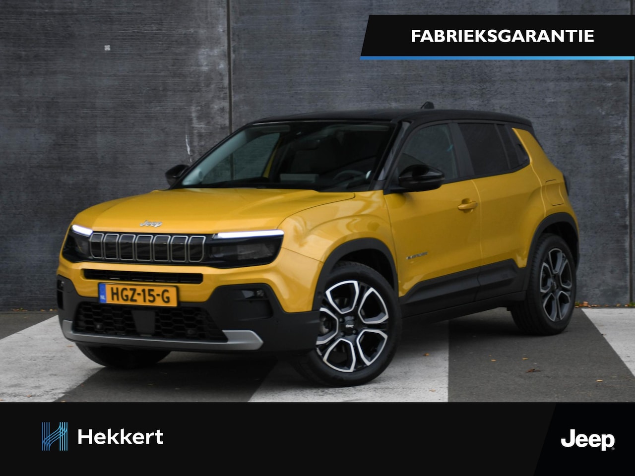 Jeep Avenger - Summit 54 kWh 156pk Automaat STANDKACHEL | 18''LM | DODE HOEK | ADAPT. CRUISE | PDC + CAM. - AutoWereld.nl