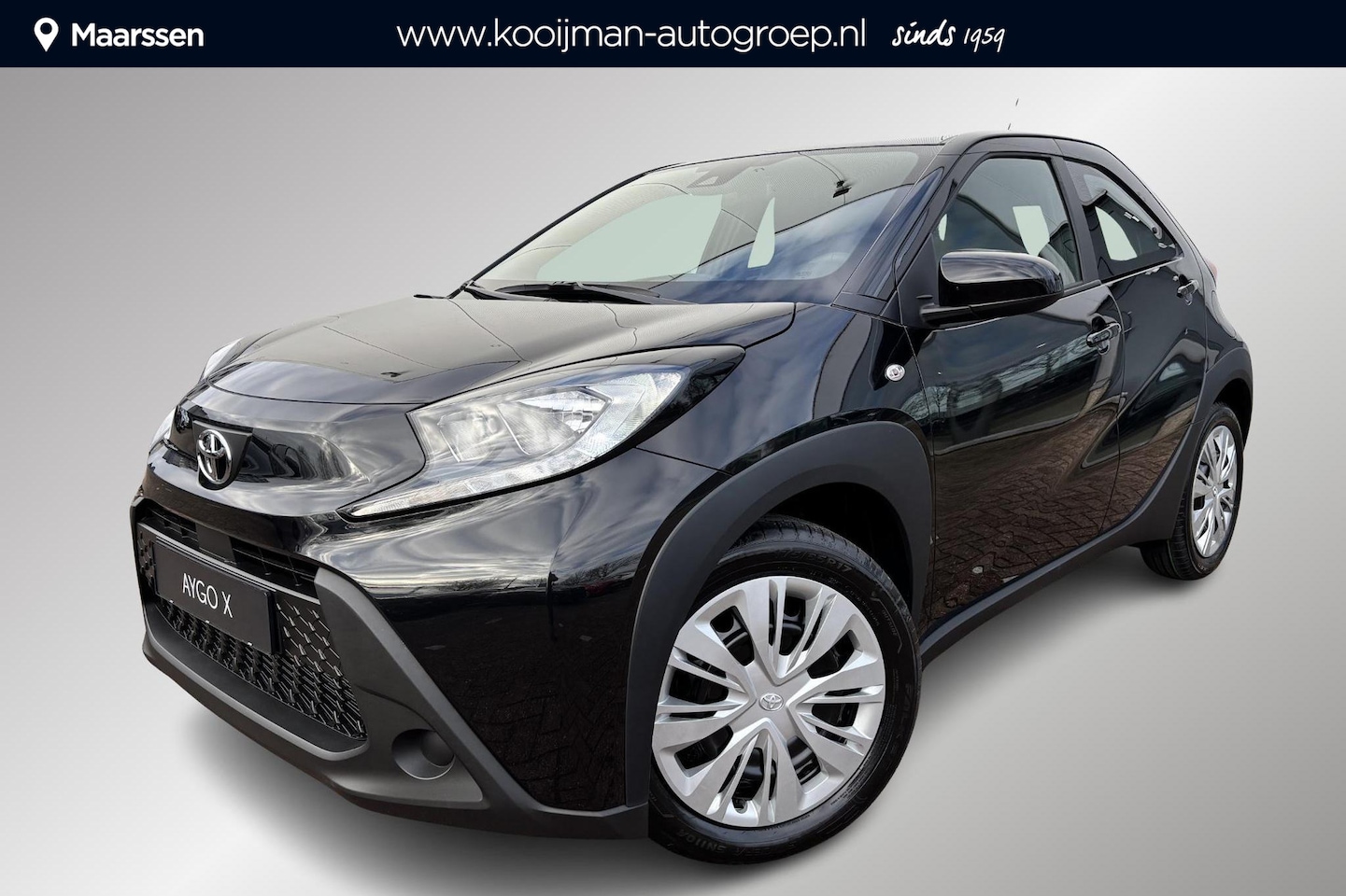 Toyota Aygo X - 1.0 VVT-i MT Play Zwart Metallic - Apple Carplay - Android Auto - Adaptive cruise control - AutoWereld.nl