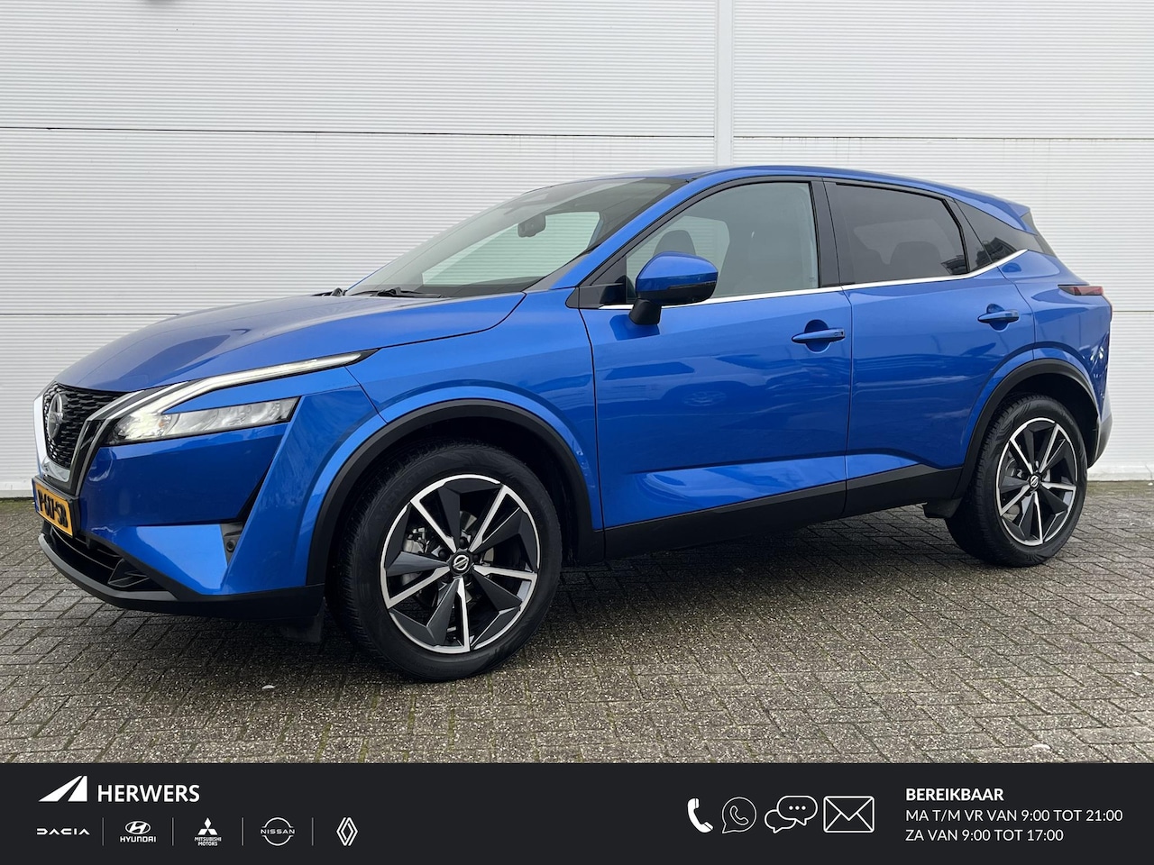 Nissan Qashqai - 1.3 MHEV Xtronic N-Style AUTOMAAT / achteruitrijcamera / Apple Carplay/Android Auto / draa - AutoWereld.nl