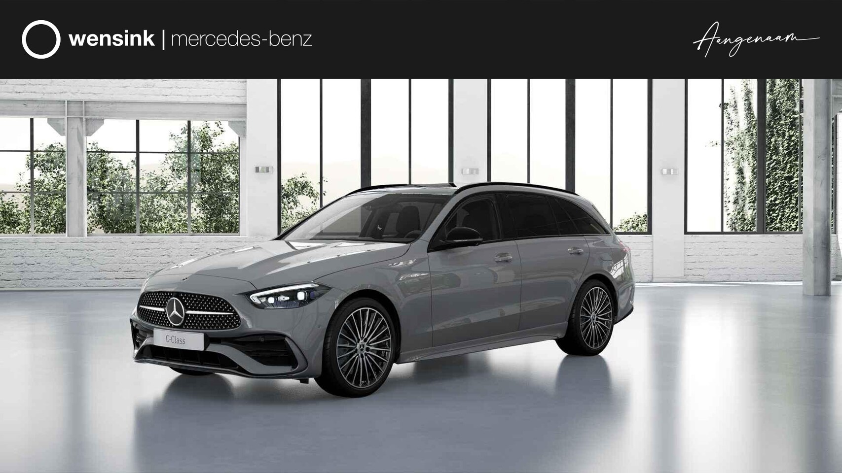 Mercedes-Benz C-klasse Estate - 300e Business Solution AMG | Panoramaschuifdak | Burmester | Rijassistentiepakket | DIGITA - AutoWereld.nl
