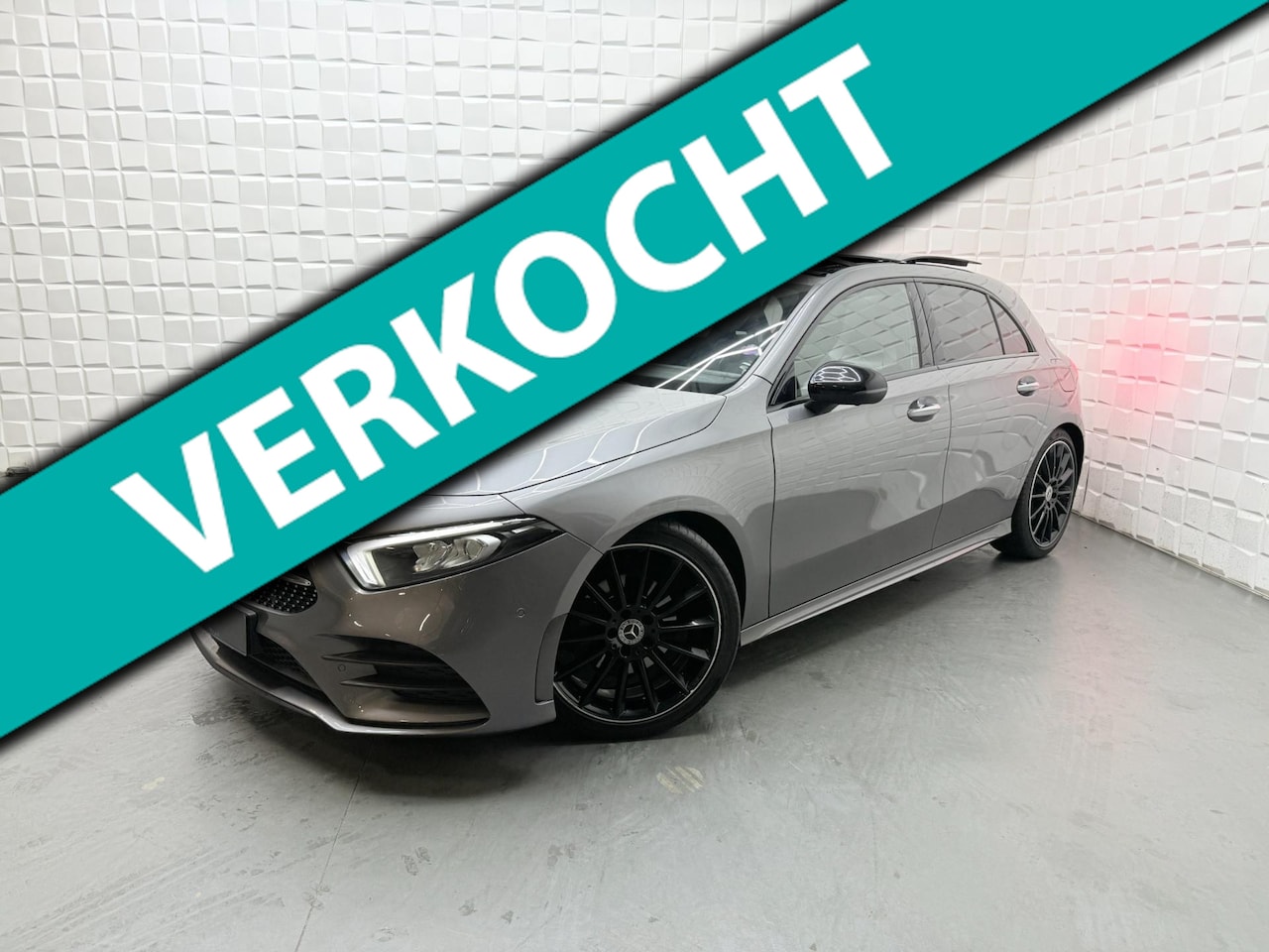 Mercedes-Benz A-klasse - 200 AMG PANO NIGHT 360 CAM SFEER - AutoWereld.nl