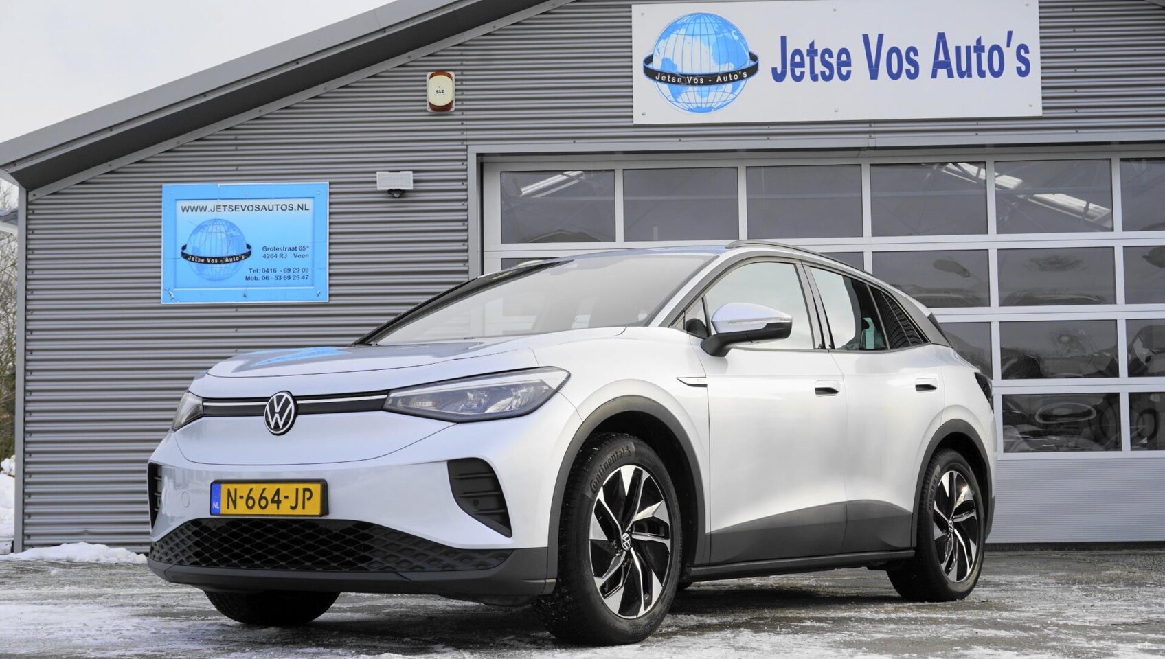 Volkswagen ID.4 - Life 77 kWh Trekhaak SOH 91 % - AutoWereld.nl