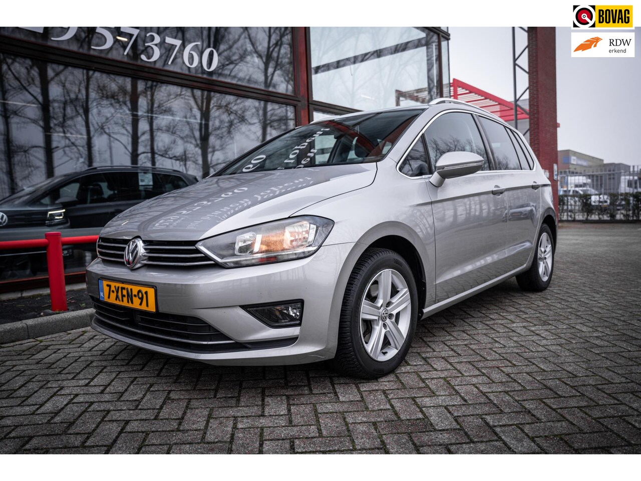 Volkswagen Golf Sportsvan - 1.4 TSI Highline | Automaat | Trekhaak | Adaptieve cruise control | Navigatie | - AutoWereld.nl