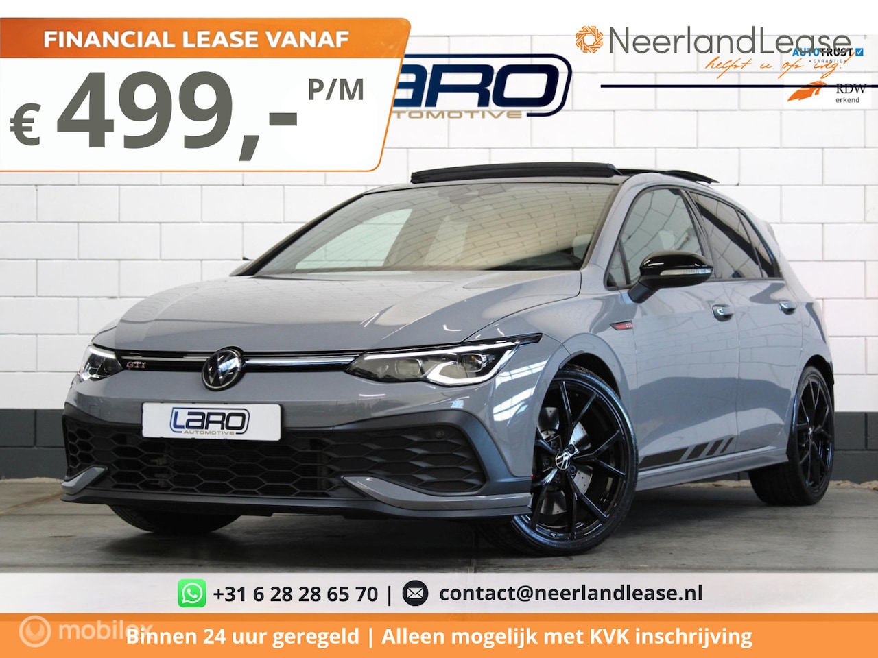 Volkswagen Golf - 2.0 TSI GTI | Zakelijk leasen vanaf €499 p/m - AutoWereld.nl